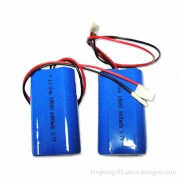 Lithium-ion Rechargeable Battery Pack, 3.7V/4,400mAh for GPS